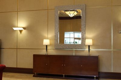 Reception area of the hotel